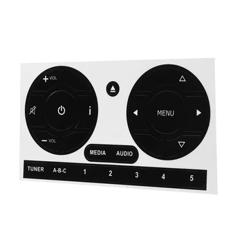Rinkinį Automobilių Media Audio Radijas Stereo Mygtuką Remontas Lipdukai Lipdukai Remonto Lipdukas, Skirtas 