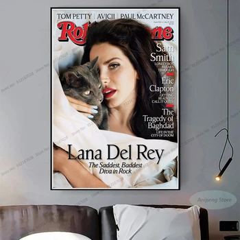 Amy Winehouse Cardi B Nicki Minaj Žurnalo Viršelio Muzikos Žvaigždžių Plakatų Spausdinimo Tapybos Drobė Sienos Paveiksl Kambarį Namų Dekoro