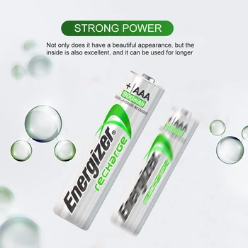 4PCS Naujas Energizer AAA Baterija 900mAh 1.2 V NI-MH Įkraunamos AAA Baterijos, Elektriniai Žaislai bevielė Pelė iš Anksto įkrauti Bateria 