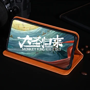 Redmi 9C NFC 9 Premjero 9A 9AT 9i Etui Atveju Piniginės Flip Dangtelis Xiaomi Redmi Pastaba 9S 9 Pro Max Animacinių filmų Apsaugos Telefonas Atvejų 