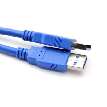 2019 Didelės Spartos USB 3.0 tipo Vyrų Vyrų M/M USB prailginimo Kabelis AM AM 4.8 Gbps Paramos USB 2.0 0.3 M/0,5 M/1M/ 1.5 M/1.8 M/3M