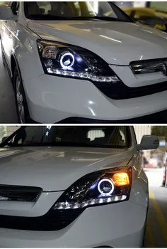 Automobilio lemputė,priekinis žibintas už 2007-2011 CRV,LED šviesos, tinka visos serijos,dienos runninglight,Garlaivis įveskite savo ruožtu, signa 