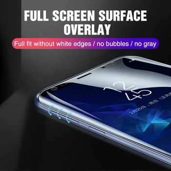 9H HD Hidrogelio Apsauginės Plėvelės Samsung J7 2017 J5 2016 j3 skyrius Telefono Screen Protector Galaxy Grand Premjero Plius Ne Stiklo 