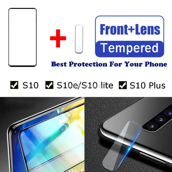 Apsauginis Stiklas Samsung Galaxy S20 FE S10 Plius S10e S20 Ultra Screen Protector Dėl Samsung Note 10 Lite vaizdo Kameros Objektyvas Filmas 