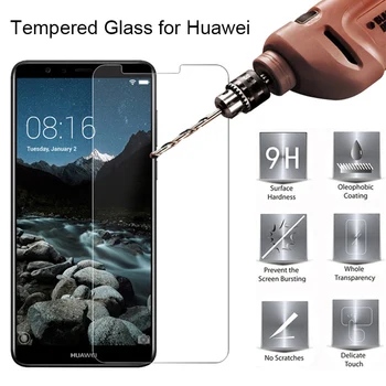 Telefonų Ekrano apsaugos Huawei Y7 Premjero Pro 2018 Grūdinto Stiklo, skirtos huawei Y9 2019 Premjero Y 9 HD Apsauginis Stiklas