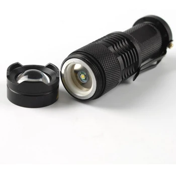 LED UV Žibintuvėlis Ultravioletinių spindulių Žibintuvėlis Su Zoom Funkcija Mini Juodas UV Šviesos Augintinio Šlapimo Dėmes Detektorius Skorpionas Medžioklės Lauko 