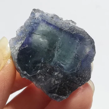 18.5 gNatural violetinė fluorito mineralinės akmens namų puošybai žiedas venų gydymo geologijos mokymo kristalinis kvarcas perlas papuošalai