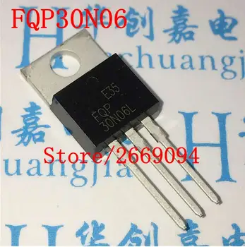 50PCS FQP30N06 FQP30N06L TO-220 30N06L 30N06 60V N-Channel MOSFET 