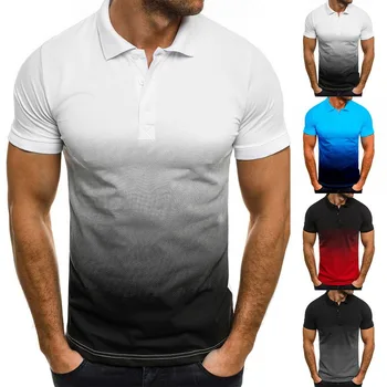 Vyrai Vyrai Marškinėliai trumpomis Rankovėmis Marškiniai Kontrasto Spalvų Naujas Vasaros Drabužių Streetwear Atsitiktinis Mados Vyrų viršūnės