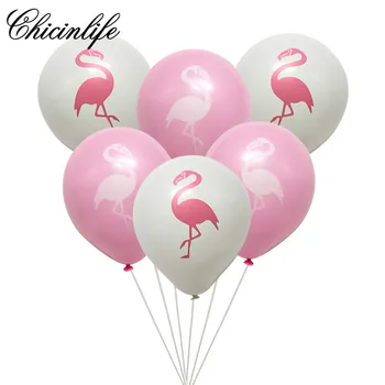 Chicinlife 10vnt Flamingo Šalies Balionas Gimtadienis Vaikams Dekoracijos Baby Shower Flamingo Vasaros Šalis Balionas Prekes 