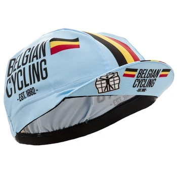 Vyrai Ir Moterys, Mėlyna, Belgijos Komanda Dviračių Caps / šalikai, šaliai, kaklaskarės / galvos Apdangalai MTB / ROAD Bike Riding Skrybėlę Vienas Dydis Fts Visi 