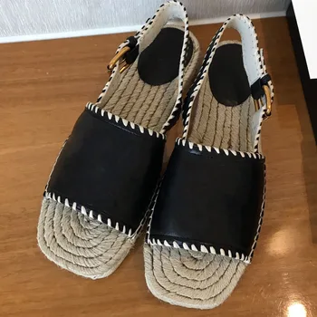 2021 naujas mados moterų batai, prekės ženklo dizainerio batus klasikinis aikštėje tne šiaudai žvejys sandalai atsitiktinis butas batai vasaros sandalai 