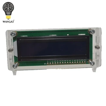 WAVGAT Skaidrus Akrilo Shell LCD1602 LCD Ekranas su Varžtas/Veržlė LCD1602 Shell Atveju laikiklį (ne su LCD 1602)