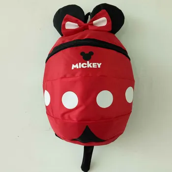 Disney Mickey mouse Vaikų mokyklos maišą darželyje, berniukas, mergaitė baby kuprinė minnie mielas animacinių filmų kiaušinio lukšto kuprinė vaiko Dovanos 