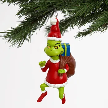 Didysis Išpardavimas Naujų Grinch Kalėdų Papuošalų Medis, Kalėdų Eglutė Pakabukas Kūrybos Mediniai Reikmenys, Namų Kalėdų Decoations 