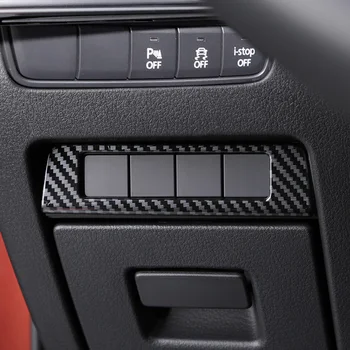 Už Mazda CX30 CX 30 CX-30 Sėdynės reguliavimo china anglies pluošto interjero pakeitimas Automobilių Optikos Reikmenys 