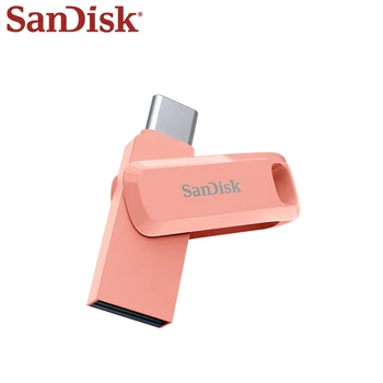 Sandisk Ultra 512 GB Dual Drive USB OTG 3.1(C Tipas) Pen Diskas 128GB Rožinė Flash Diskas 64GB 32GB Atminties kortelė USB A Tipo Pendrive 