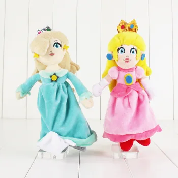 24cm Super Mario Princess Peach Lolita Pliušinis Žaislas, Lėlė Marioed Minkšti Kimštiniai Mielas Animacinių filmų Bros Gimtadienio Dovana Vaikams 