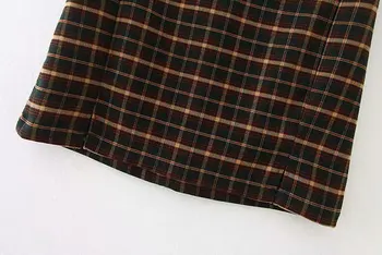Ms XC1709 Europos ir Amerikos vėjo naujų karšto stiliaus pledas sijonas, sijonai 