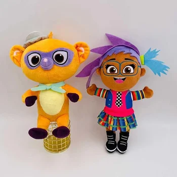 Naują Animacinį Filmą Vivo Beždžionė, Pliušinis Žaislas, Minkšti Kimštiniai Gyvūnų Lokiniai Vivo Plushie Lėlės Andrés Marta Sandoval Rosa Gabi 30cm 