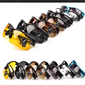 2019new mados vyriški akiniai nuo saulės klasikinis retro markės dizaino aikštėje ponios UV400 akiniai vairavimo geltona naktį akiniai