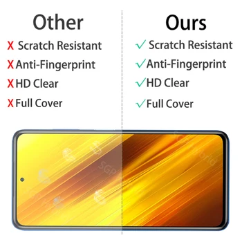 1-3pcs HD Hidrogelio Filmas Xiaomi Poco X3 NFC Ekrano Apsaugos Plėvelę, dėl Xiaomi Poco X3 NFC Grūdintas Stiklas Ne Stiklo 
