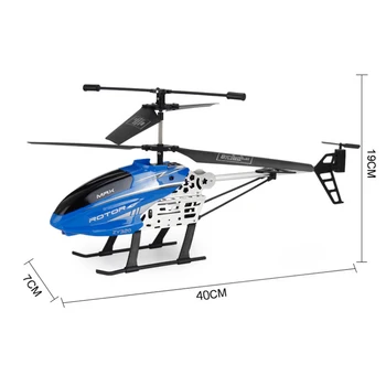 ZY320 3.5 CH Aukščio Laikyti Rudenį Atsparus Nuotolinio Valdymo Sraigtasparnis Orlaivių RTF Medžiaga ABS Lydinio Su USB Įkrovimo Kabelis Įstaiga 