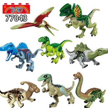 77043 Nustatyti, Pardavimas, Statyba Blokai Baisius Dinozaurų Pasaulyje, Pteranodon D-REX Tyrannosaurs Rex Dinozaurai Duomenys Vaikams, Žaislai 