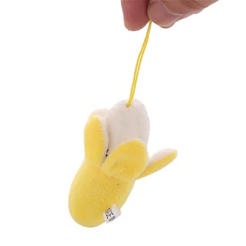 Bananų Mažas Pakabukas Kuprinė Priedai Mielas Pliušinis Maži Žaislai, Minkštos Lėlės Dovana Gimtadienio Proga Peluş Oyuncak Poppen Lėlės 