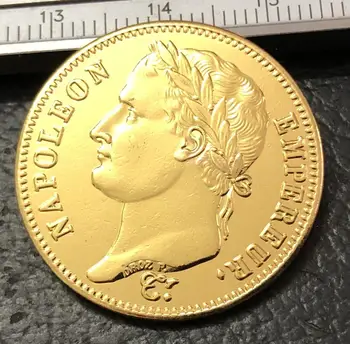 1811 Prancūzija 40 Frankų, Kopijuoti Aukso Moneta 