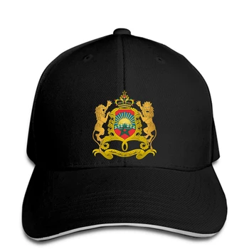 Beisbolo Kepurė Vyrams Marokas herbas Unisex Išspausdintas viršų Snapback kepurę su snapeliu