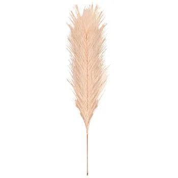 50pcs/1pack spalvų modeliavimo plunksnų Phoenix uodega žolė, dirbtinė gėlė 