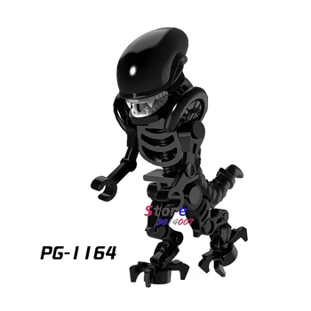 Vieną Filmų Serijos Alien vs. Predator blokai modelis plytų žaislai vaikams