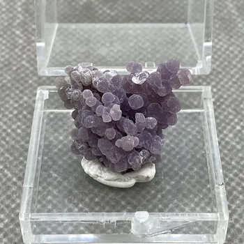 Natūralus vynuogių agatas mineralinių pavyzdys akmenys ir kristalai gydymo kvarco kristalai, brangakmeniai nemokamas pristatymas 3# 