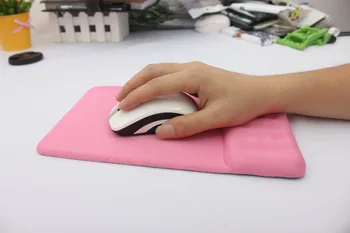 Naujas 150*250*20mm Grynumas įgaubtas silikagelio pelės masažas padas pelės mygtukai bracers priešslydžio sistema vertus pagalvę riešo padas nemokamas pristatymas 