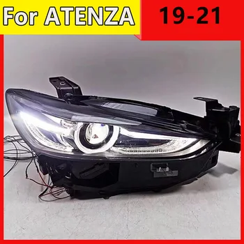 Automobilio Stilius už 2019-2021 Mazda6 Atenza LED Žibintai DRL visi led Angel Eye Bi LED žibintų Priedai 