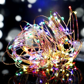 2M/3M/5M 20 Led Varinės Vielos Pasakų Žibintai Kalėdų Žiburiai Patalpų String LED Festivalio Vestuves Namų Puošybai Lempos 