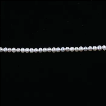 Didmeninė balta 4-5mm bulvių pearl kryptys priėmimo papuošalai 