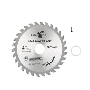 1PC 30T/40 T TCT bendras medienos pjovimo 110 mm pjūklo karbido ašmenys nulenkti medžio pjovimo diskas, skirtas 