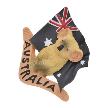 Australijos Koala Šaldytuvas Magnetas Animacinių Filmų Gyvūnų Formos Šaldytuvas Lipdukas Suvenyrų Šiuolaikinių Namų Virtuvė Apdaila 