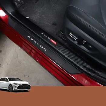 Durų mansardos specialios modifikuotų interjero apdaila anglies pluošto, odos pedalo interjero aksesuarų Toyota AVALON 2019 2020 