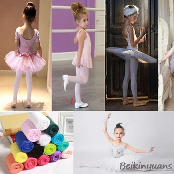 Kūdikių plonos kojinės vaikų šokiai baletas mergina aksomo baltos kojinės rudenį ir žiemą 