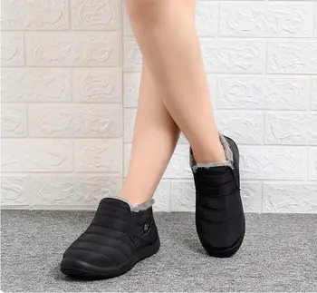 2021 nauji žieminiai batai moterims, neperšlampami sniego moterų batai butas Atsitiktinis Žiemos Batai, Batai Moterims, plius Dydis Pora batų 