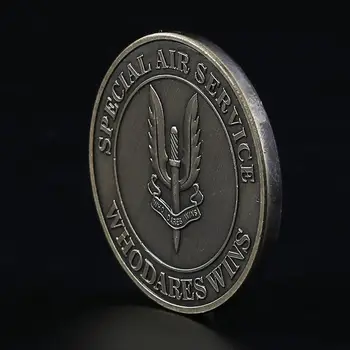 Britų Armijos SAS Moneta, Kurie Drįsta Laimi Specialios Oro Karinei Iššūkis Monetos 