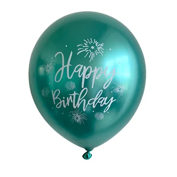 10/20pcs su Gimtadieniu Ballon Lateksiniai Balionai, Pripučiami Gimtadienio Apdailos Baloons anniversaire 