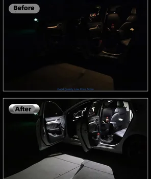Toyota Rav4 Rav 4 XA50 2019 2020 2021 6pcs Klaidų LED Automobilio Salono Šviesos Skaitymo Lemputė bagažo skyriaus Šviesos Kabina Šviesos Priedai 