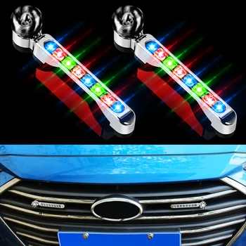 2vnt LED Vėjo elektrinių Automobilių Šviesos važiavimui Dieną Toyota Corolla mp E170 E140 E150 3 Mark 2 Pažymėkite X Matrica 1 2 Platz Premio