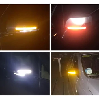 Automobilio šviesą Atspindinčios Juostos Įspėjimo Ženklų lipdukas, skirtas Geely SC7 MK CK Kryžiaus Gleagle SC7 Englon SC3 SC5 SC6 SC7 Panda 