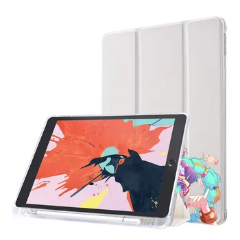 Anime iPad Pro 11 Atveju mielas animacinių filmų 2020 10.2 8 Kartos Mini 5 Tablet Stand Air4 7 6-ąją Pro 12.9 10.5 Oro 2 Dangtis