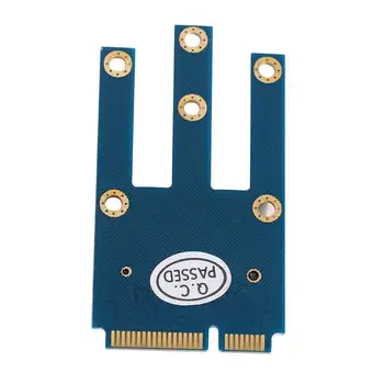 NGFF M. 2 Raktas B Mini PCIe Mini PCI-E Adapteris Bevielio WIFI Tinklo plokštė Ir 